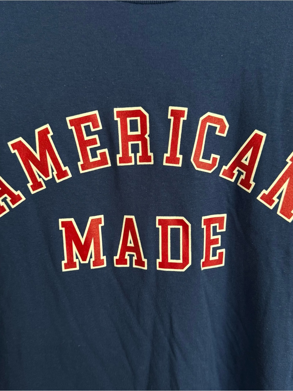 American Giant American Made Graphic Tee Unisex XL Harvest Blue Made in USA New - Picture 7 of 13